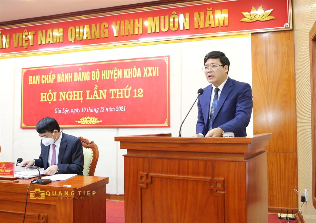 Đồng chí Đặng Xuân Thưởng - TUV, Bí thư Huyện ủy, Chủ tịch HĐND huyện