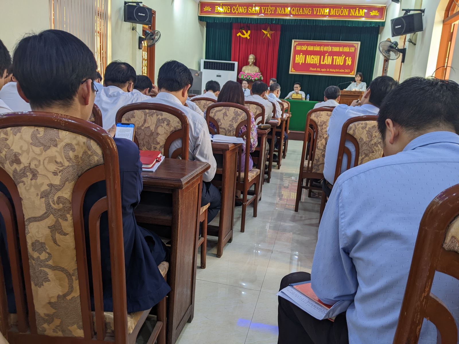 Hội nghị lần thứ 14 BCH Đảng bộ huyện Thanh Hà