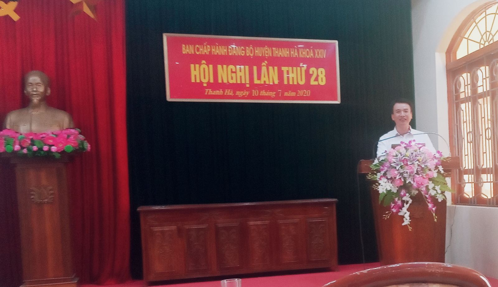 Đồng chí Nguyễn Đức Tuấn kết luận hội nghị